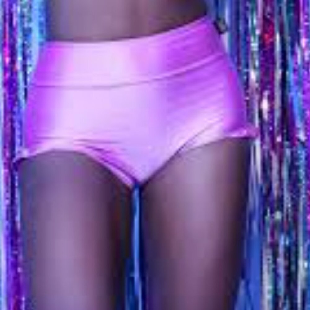 Tiger Friday UNOPENED Purple Radiance Frilly Brief Childs Med